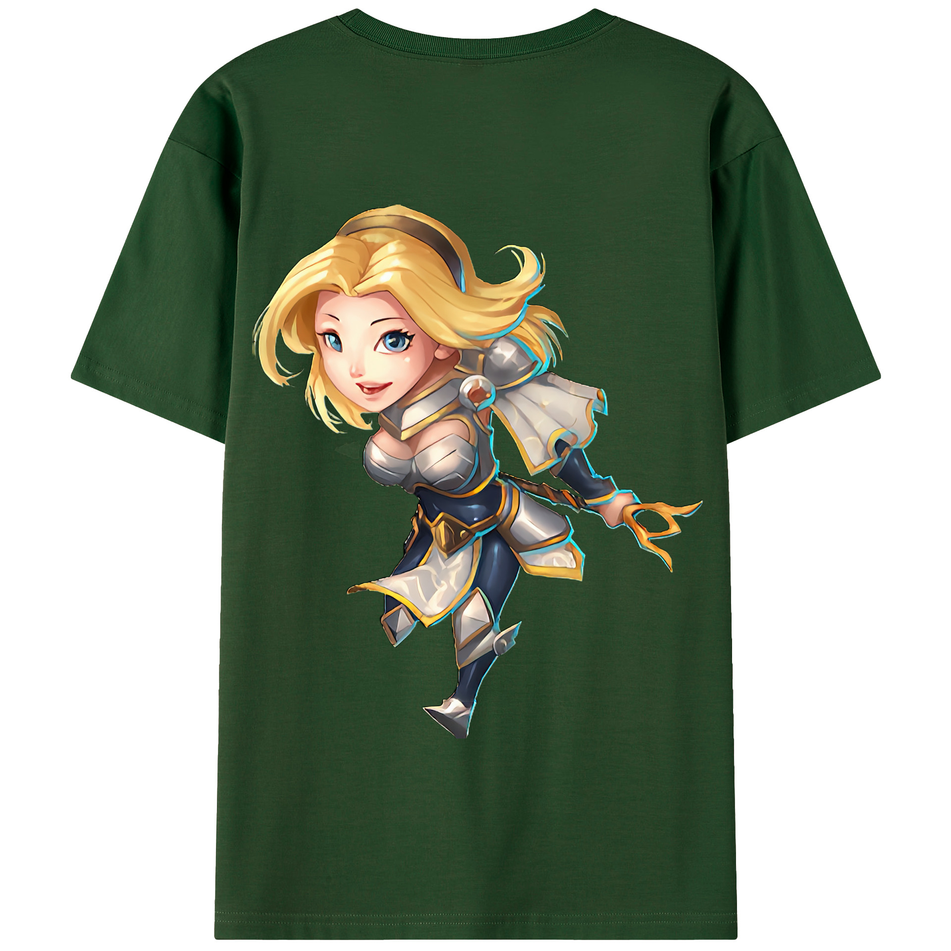 リーグ・オブ・レジェンド League of Legends LOL 綿100％半袖Tシャツ（背面プリント）